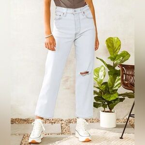 LEVI’S Ribcage Straight Ankle Jean Size 29